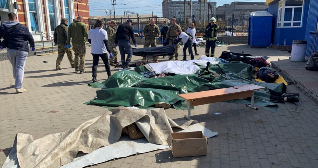 росіяни визнали, що вдарили по вокзалу Краматорська