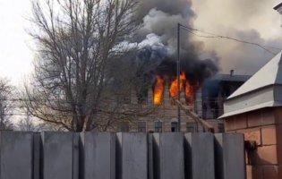 У росії горить науково-дослідний інститут військ повітряно-космічної оборони
