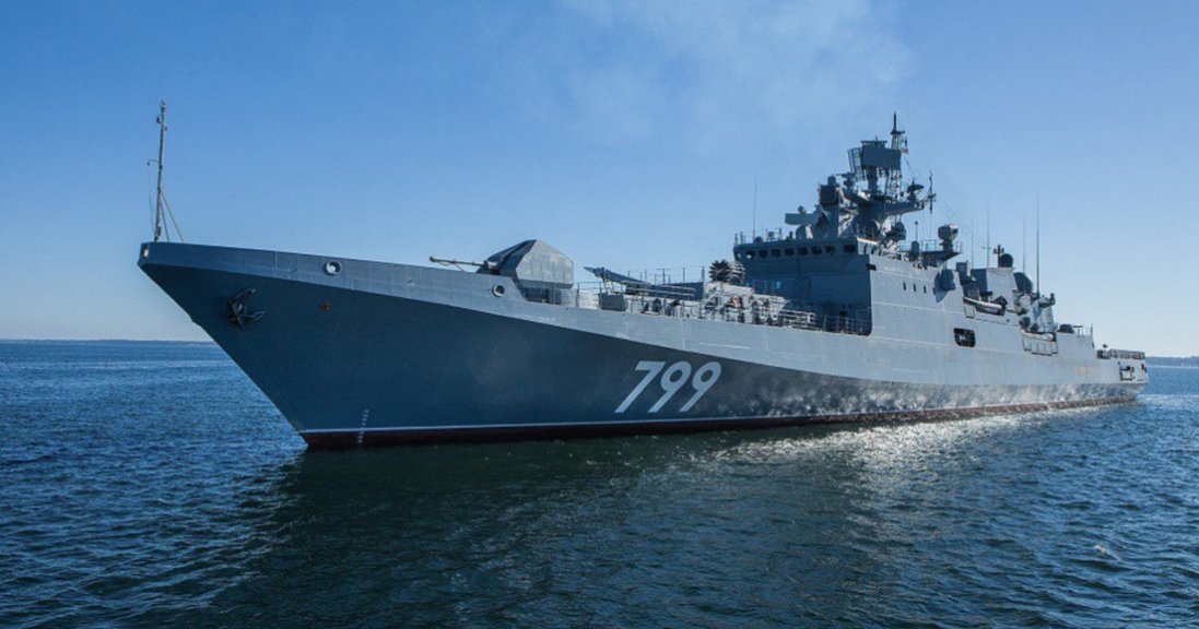 Біля острова Зміїний ЗСУ потопили корабель «Адмірал Макаров»