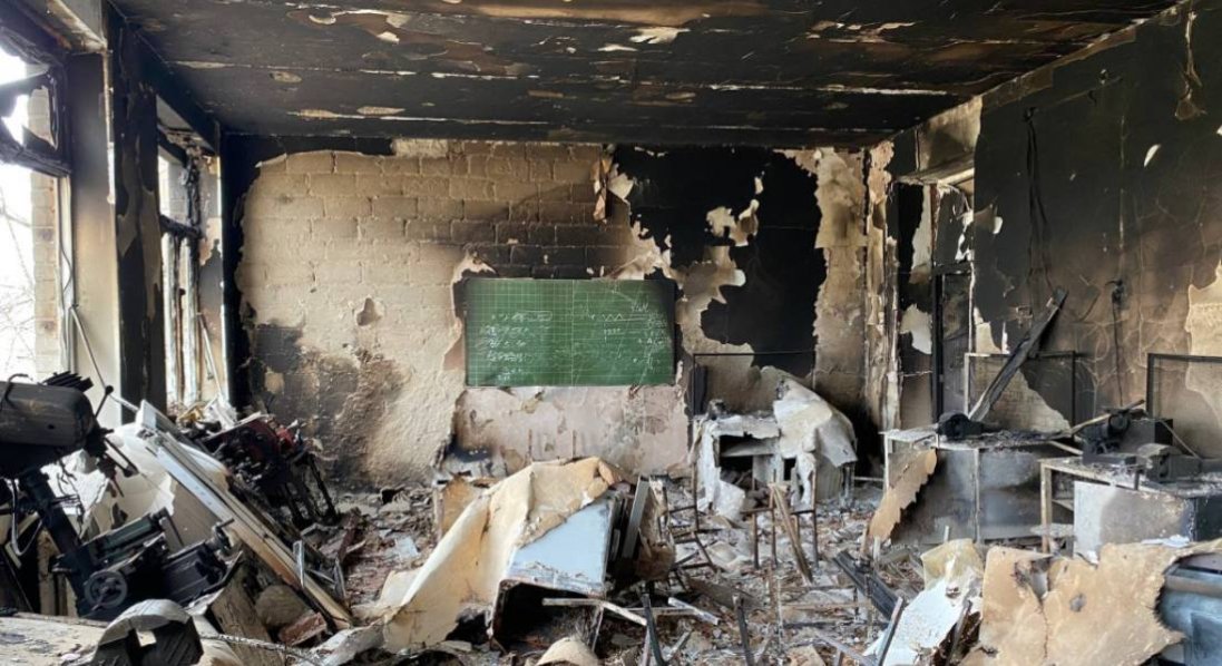 росіяни зруйнували 1 873 заклади освіти в Україні