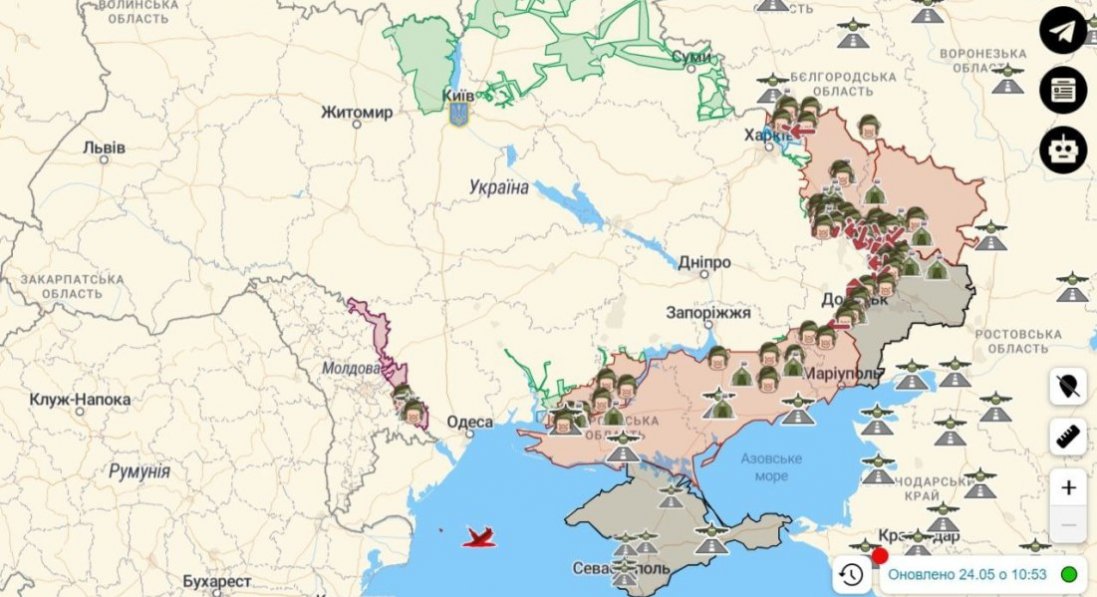 росія тимчасово окупувала 20,7% території України