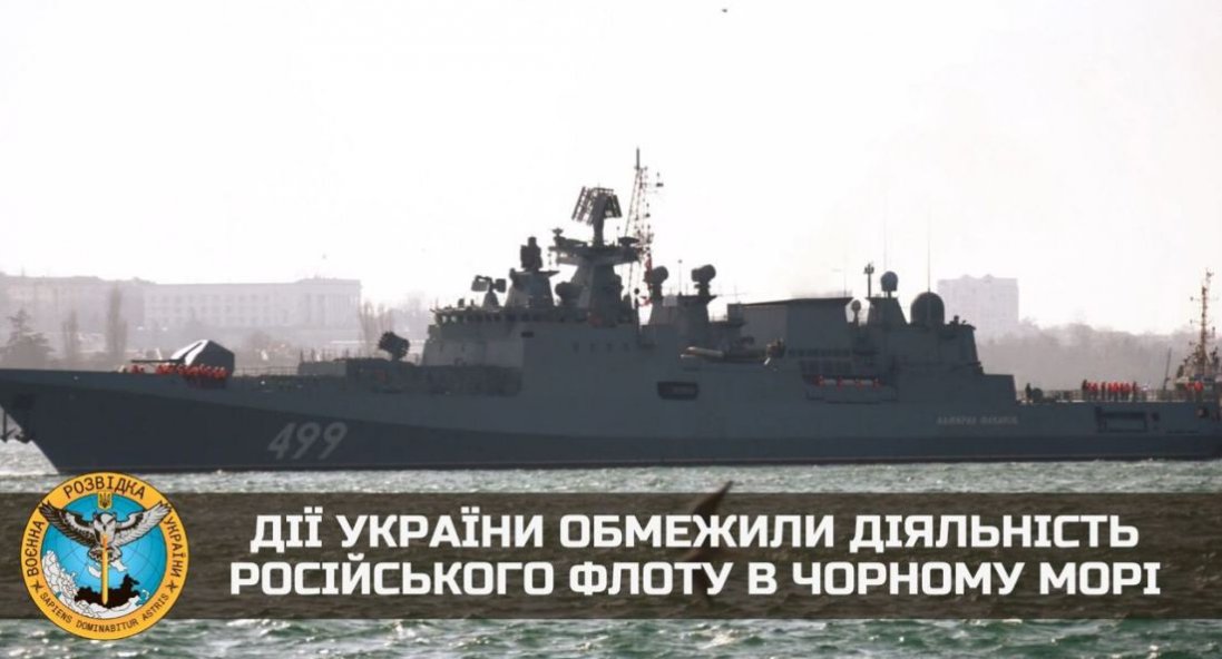 ЗСУ змусили російський флот уникати наближення до узбережжя України