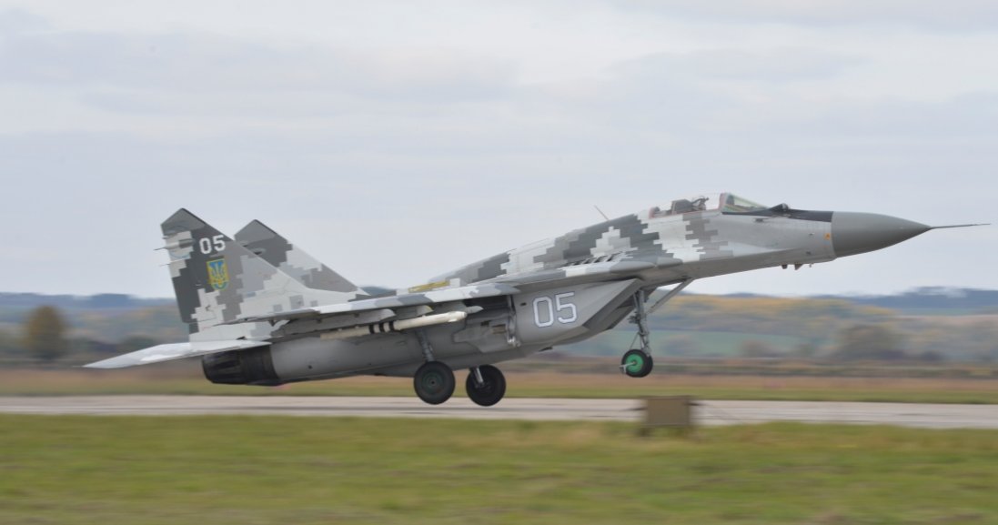 Унікальні кадри бойової роботи українських льотчиків на МіГ-29