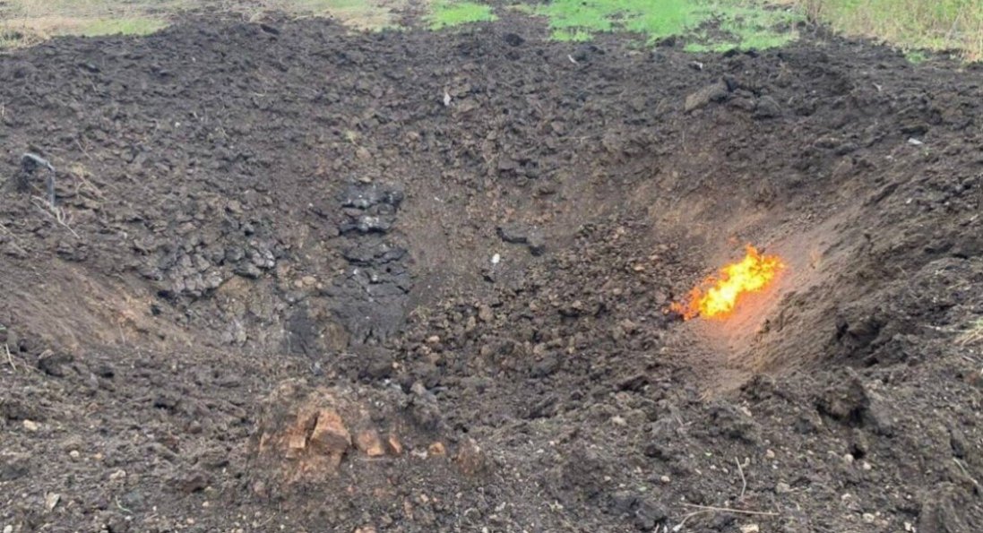 На Дніпропетровщині рашисти знищили склад із зерном