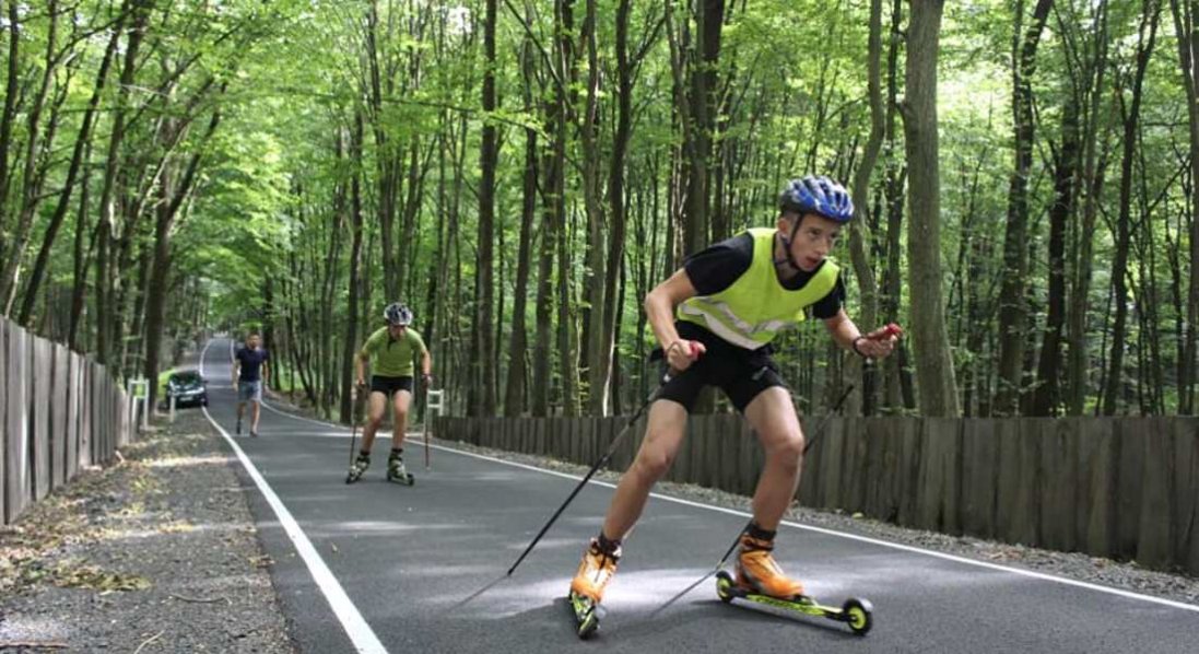 У Підгайцівській громаді тренуються волинські біатлоністи. ФОТО