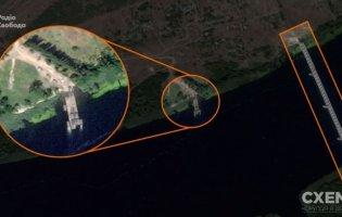 Під Херсоном росіяни облаштували нову переправу