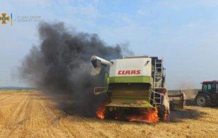 У Запорізькій області комбайнер підірвався на міні в полі