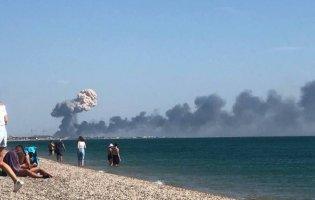 У Криму чути вибухи на військовому аеродромі