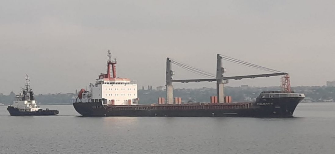 З порта «Чорноморськ» вийшло судно з агропродукцією