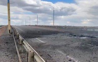 Українські захисники вкотре обстріляли Антонівський міст