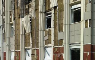 В Енергодарі росіяни обстріляли міськраду