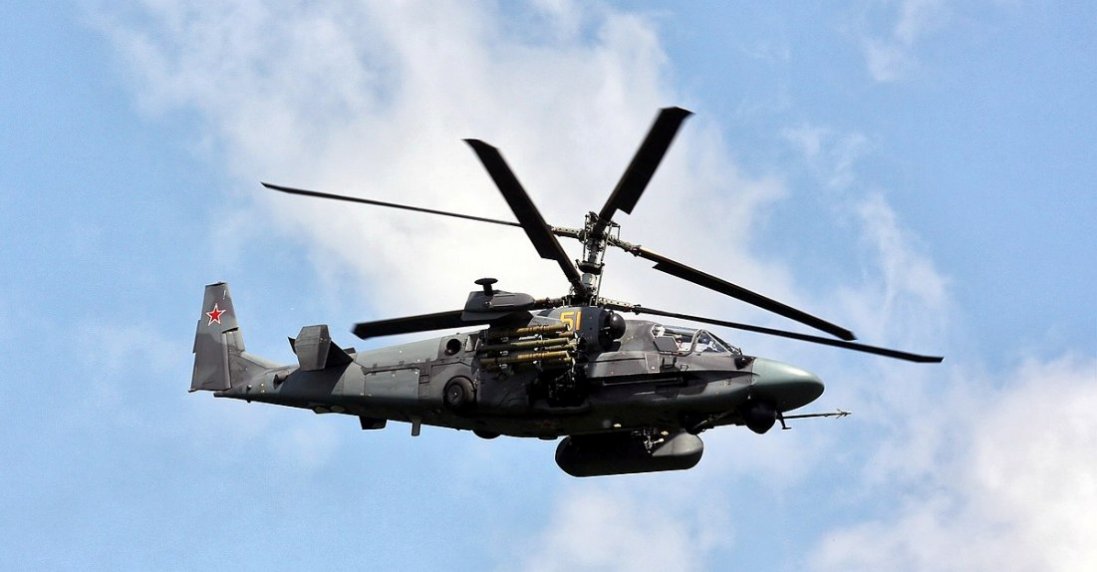 На Донеччині збили російський вертоліт Ка-52 «Алігатор»