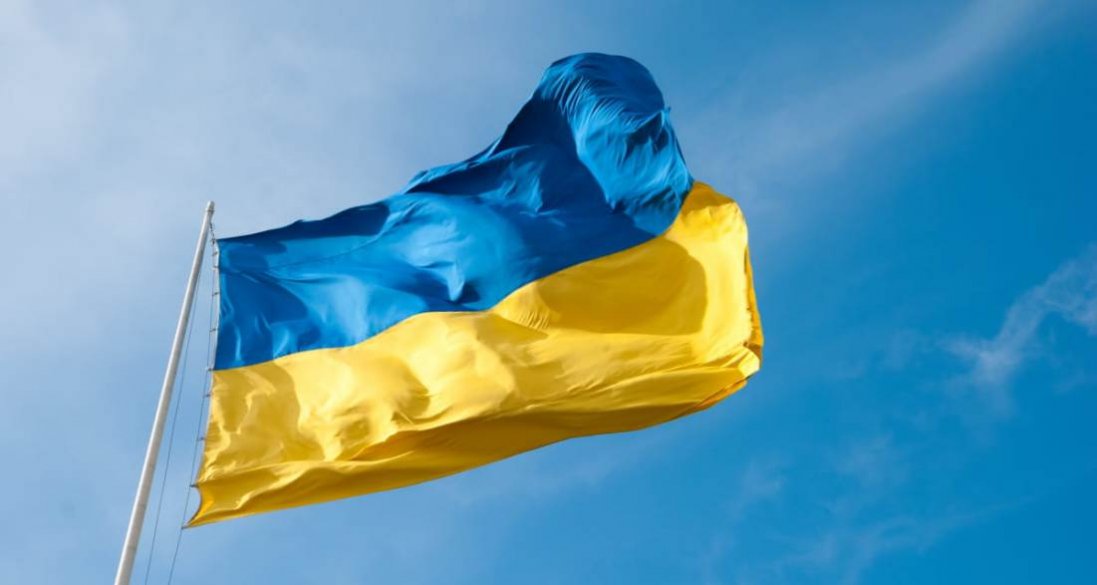 Над Балаклією підняли прапор України