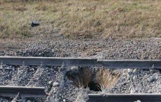 У Мелітополі партизани підірвали залізницю