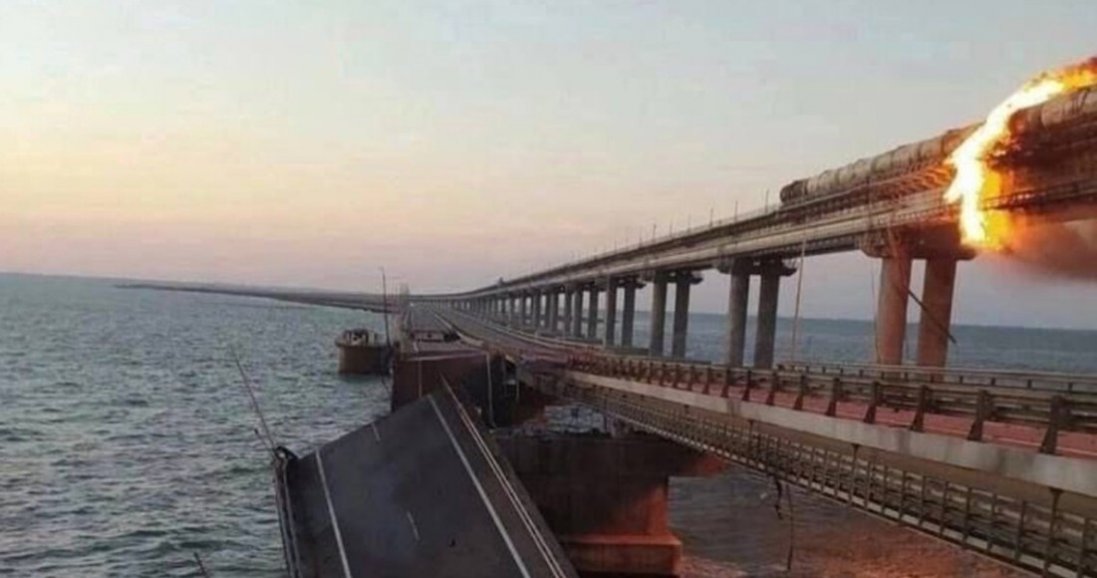 На росії кажуть про 3 загиблих на Кримському мосту