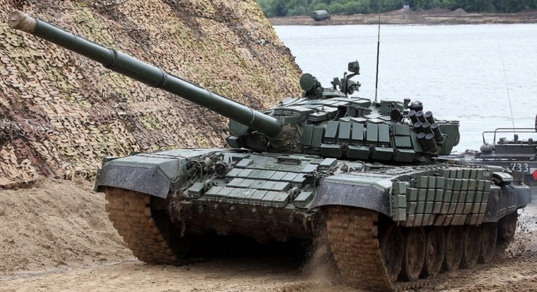 З білорусі до росії відправили 20 танків Т-72