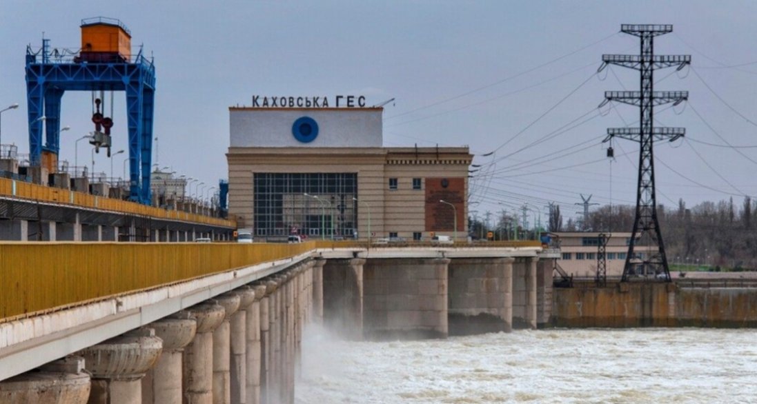Дамбу та агрегати Каховської ГЕС замінували росіяни