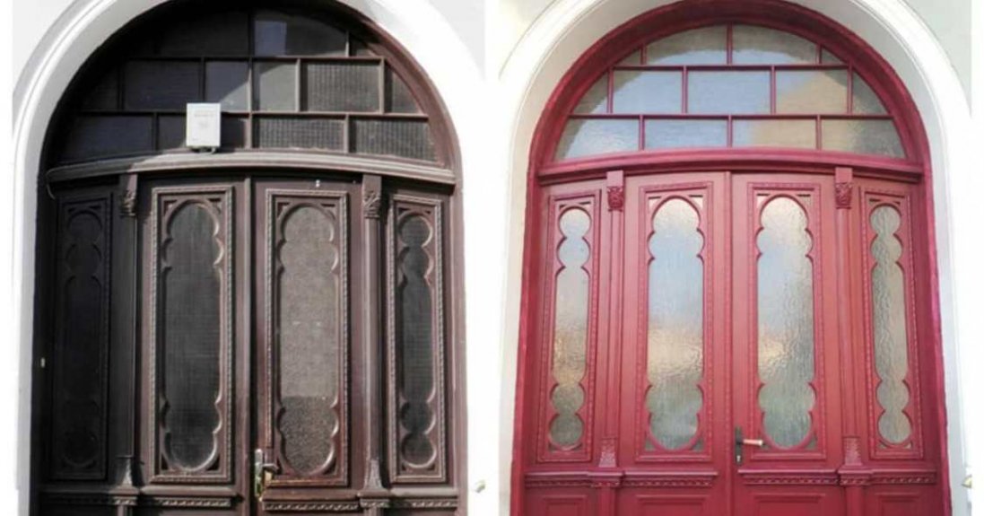 У Луцьку встановили відреставровані автентичні двері: де саме