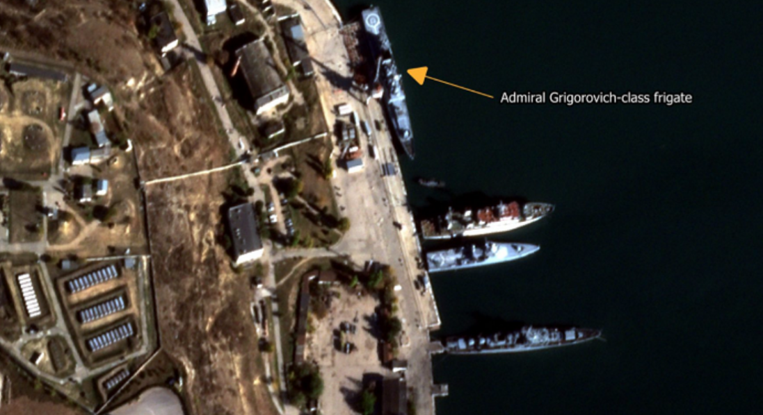 «Атака дронів»: з'явилися супутникові фото Чорноморського флоту
