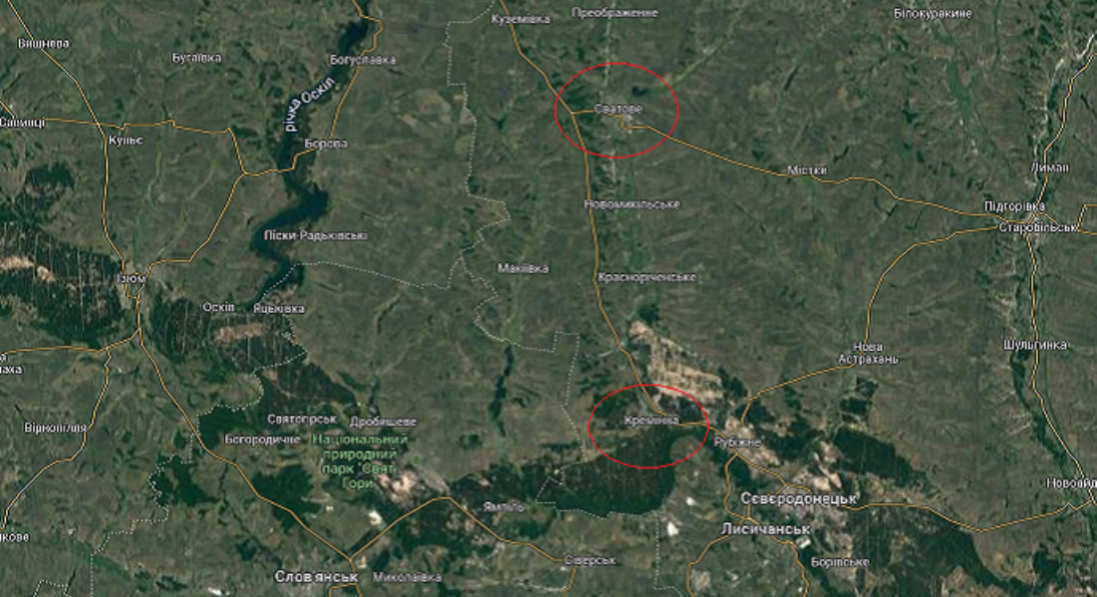 Біля Сватового-Кремінної росіяни хочуть прорвати оборону ЗСУ