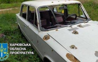 На Харківщині росіяни розстріляли автівки з цивільними
