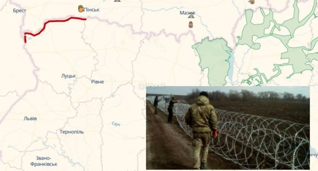 Волинянам заборонили наближатися до кордону з білоруссю