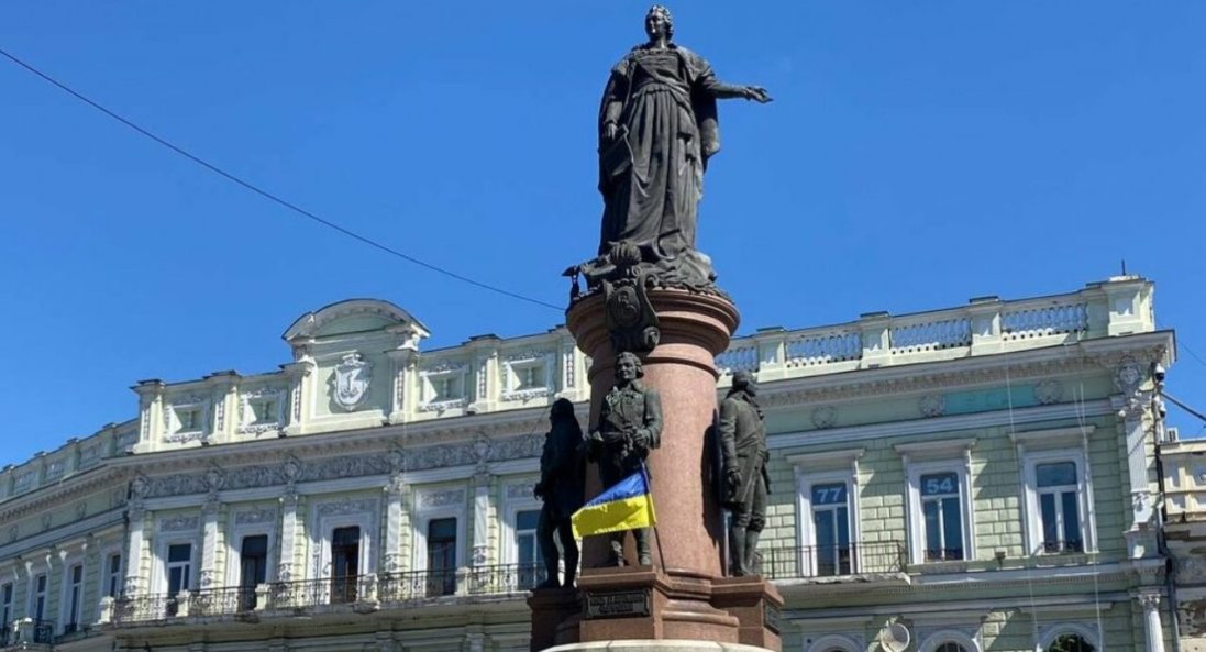 Знесення пам’ятника Катерині II в Одесі: міськрада нарешті підтримала рішення