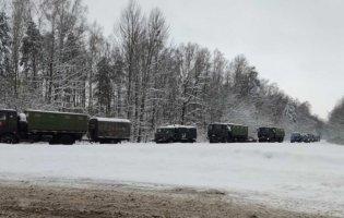 У Брест повертаються війська, які були на кордоні з Україною