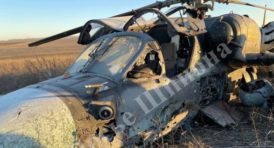 Російська ППО збила свій же вертоліт