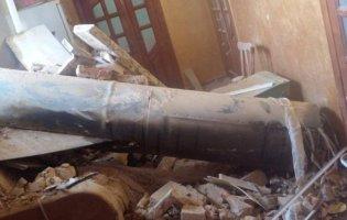 На Франківщині ракета влетіла в будинок і не вибухнула