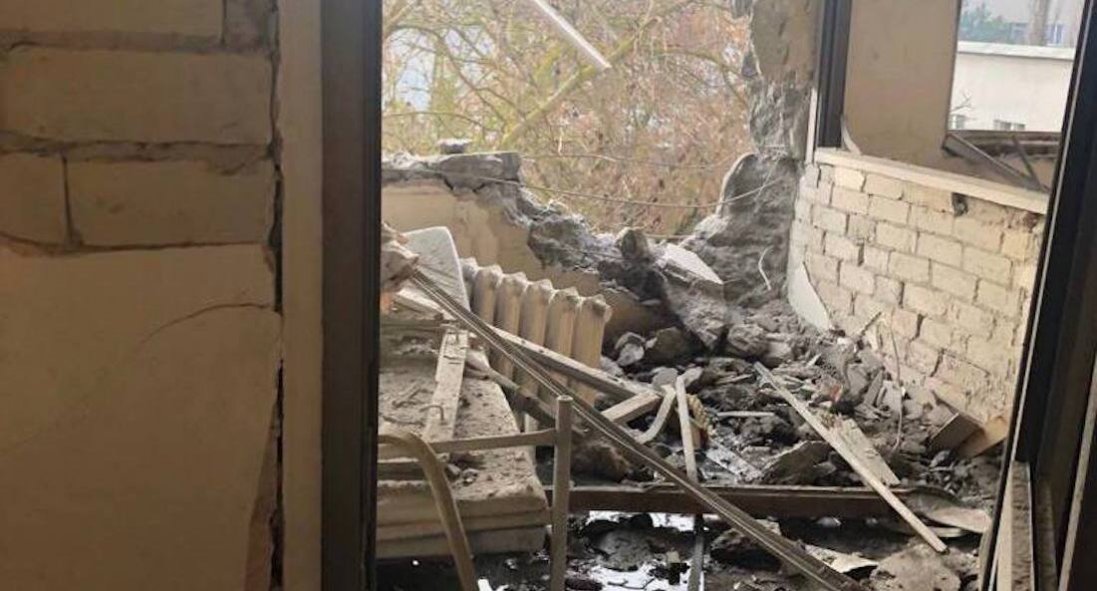 У Херсоні під обстріл окупантів потрапила дитяча лікарня