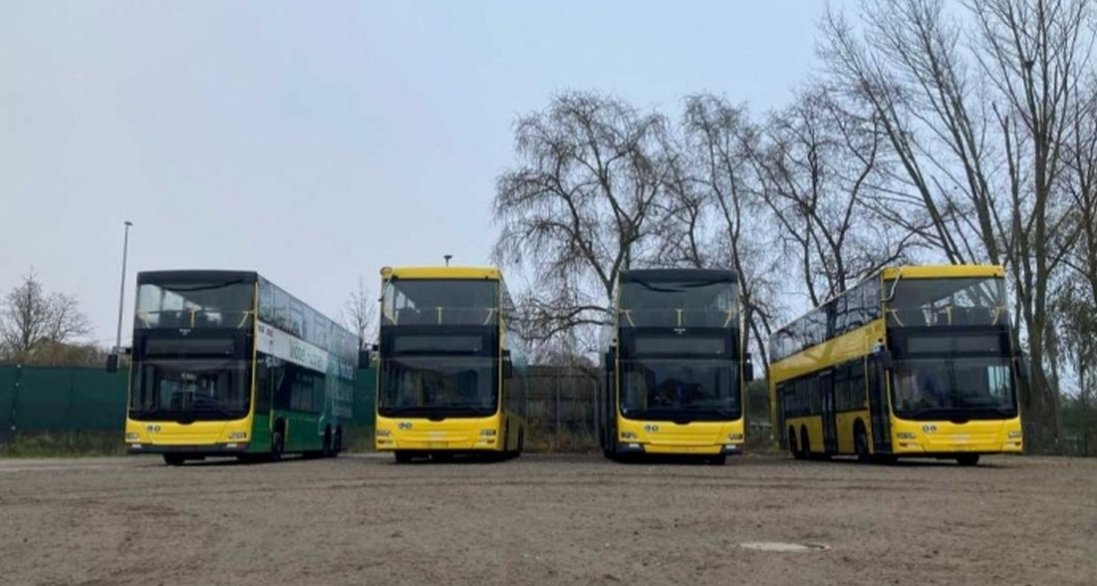 Київ отримав двоповерхові автобуси: коли їх запустять