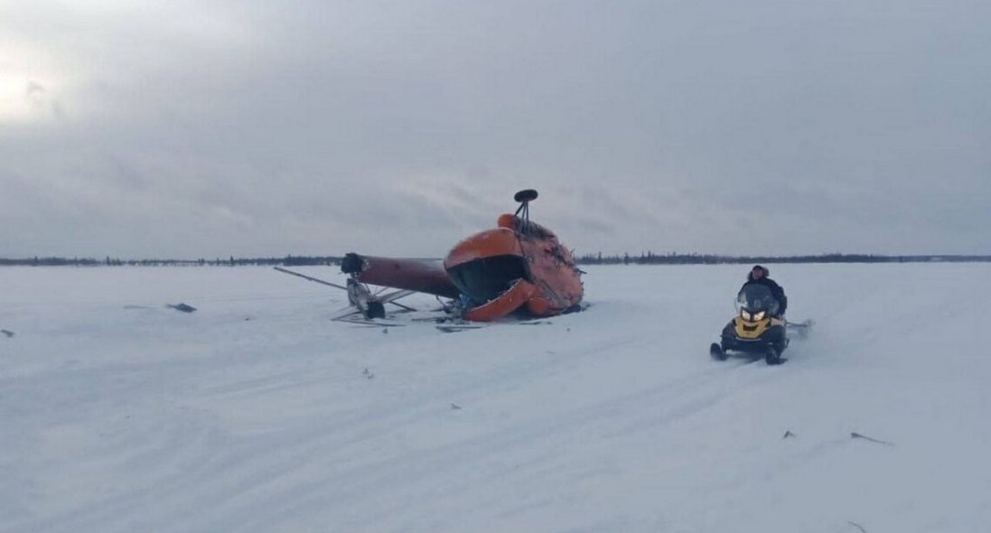 На росії розбився вертоліт: на борту було 9 осіб