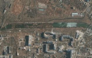 Масштабні руйнування Бахмута: показали супутникові знімки
