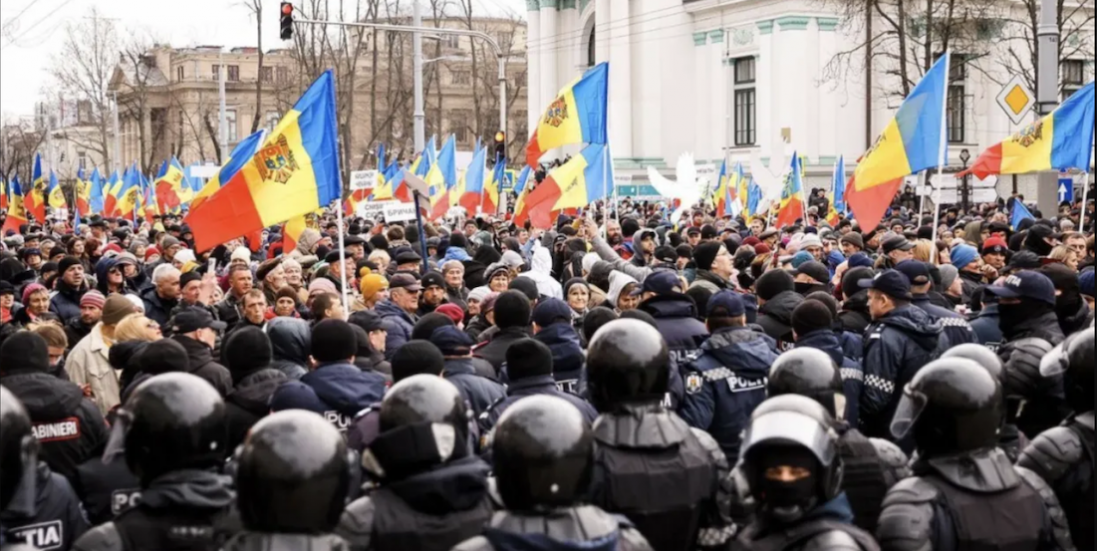 У Молдові - понад 50 затриманих під час акції проросійської сили