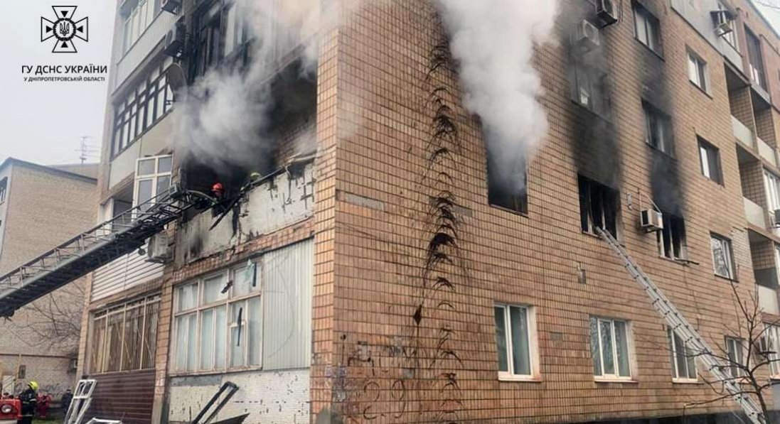 У багатоповерхівці в Кривому Розі вибухнув газ: 10 постраждалих
