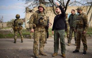 Передові позиції бійців в Авдіївці відвідав Зеленський