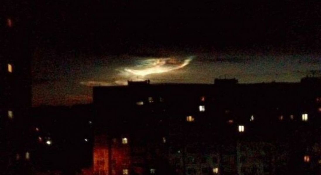 Не тільки в Києві: спалах у небі бачили у білорусі