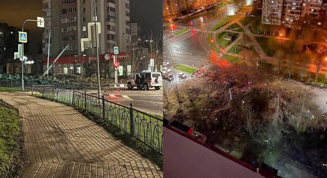 У бєлгороді російський літак випадково скинув авіабомбу