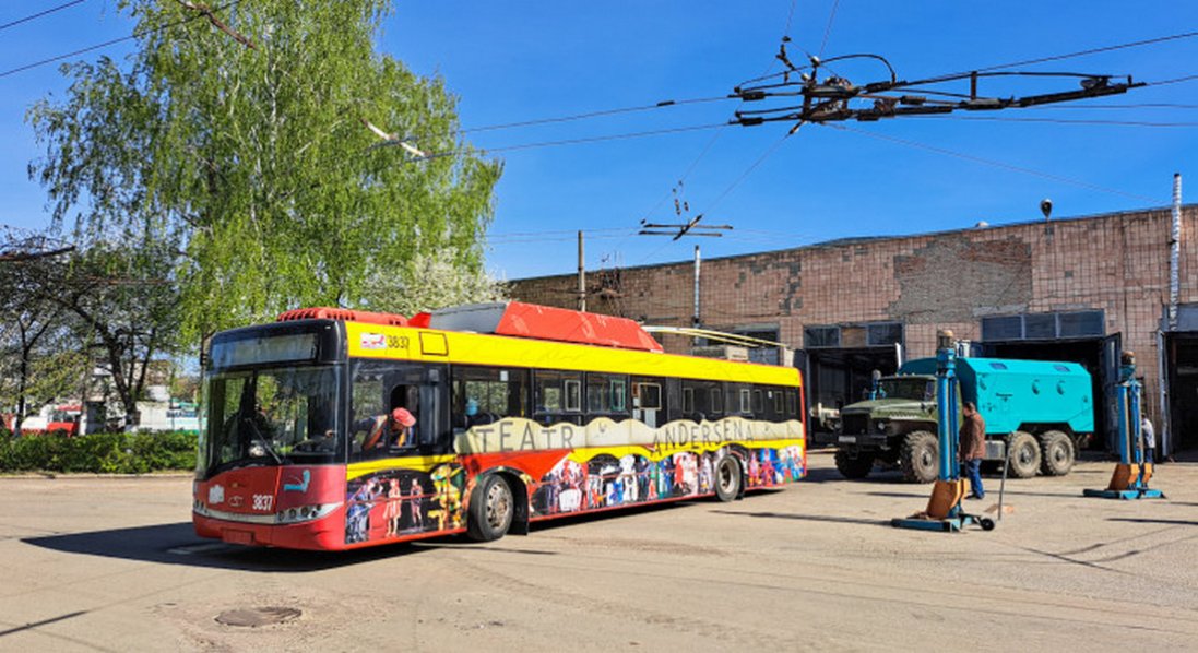 Луцьк закупив чотири вживані тролейбуси
