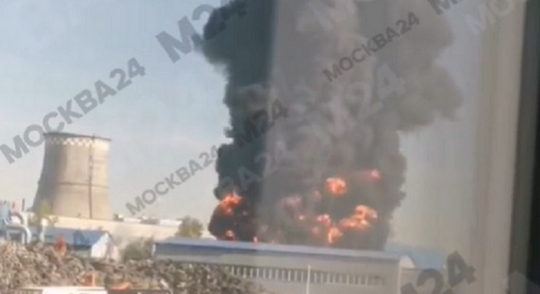 Під Москвою горять склади: площа пожежі - 2,5 тис кв м