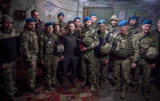 Зеленський прибув на фронтову ділянку Вугледар – Мар’їнка