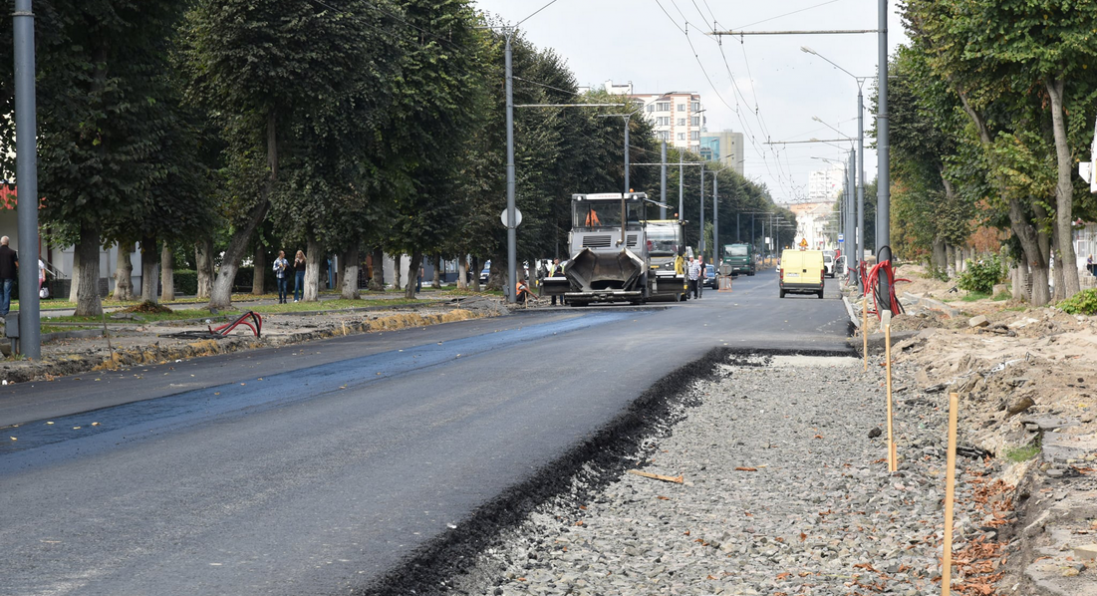 На якому етапі ремонт проспекті Волі в Луцьку