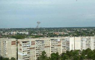 Ракетний удар по росіянах у тимчасово окупованому Луганську: як це було