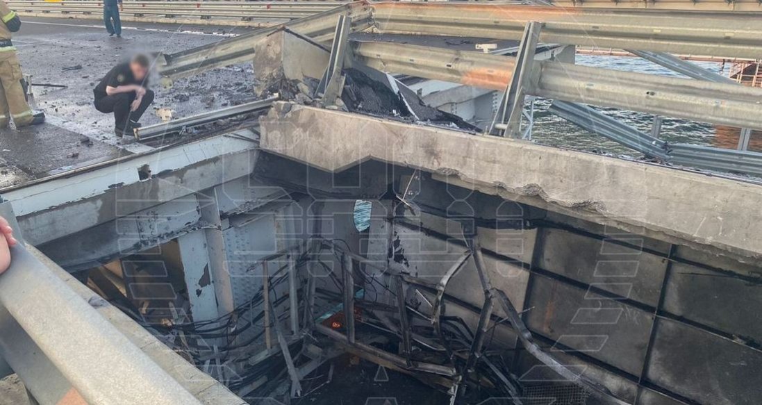 До підриву Кримського мосту причетна СБУ — ЗМІ