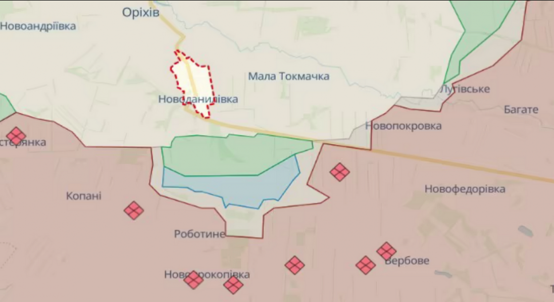 Запорізьку область окупанти обстріляли боєприпасами з хімічною речовиною