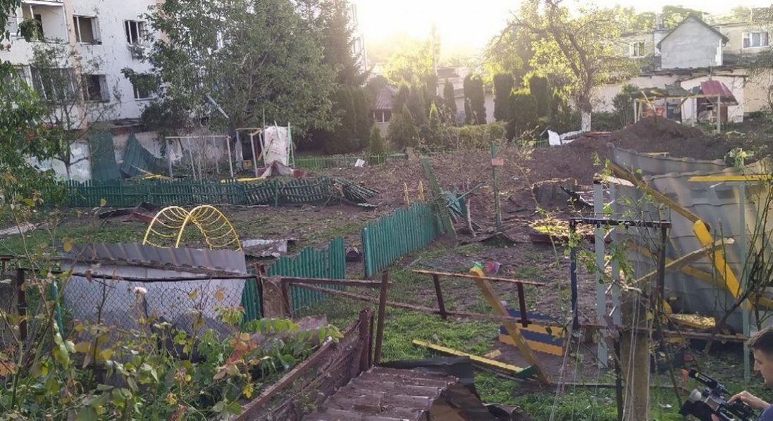 У Львові росіяни зруйнували дитячий садок