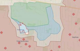 У районах південніше Роботиного захисники мають успіх