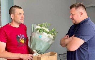 Захисник з Волині Юрій Москалюк повернувся додому після 14 місяців полону в рф