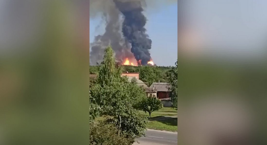 На Полтавщині - вибух на магістральному газопроводі